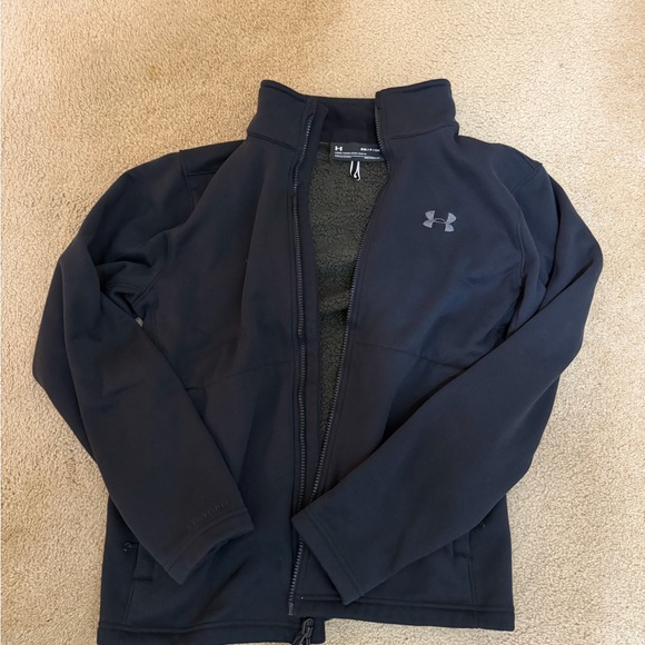 Under Armour Jackets & Blazers - Under Armour Black Fleece-Lined Jacket